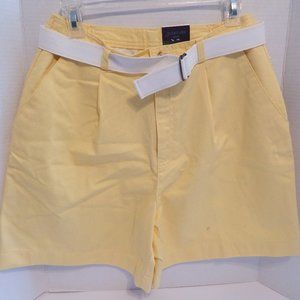 St. John's Bay Shorts with belt- size 12P - New